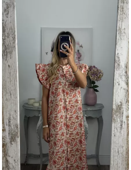 Vestido Sauce beige