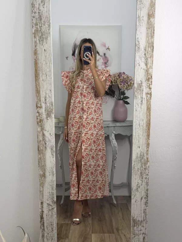 Vestido Sauce beige