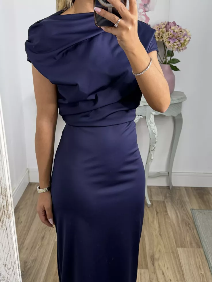 Vestido Prisma azul marino