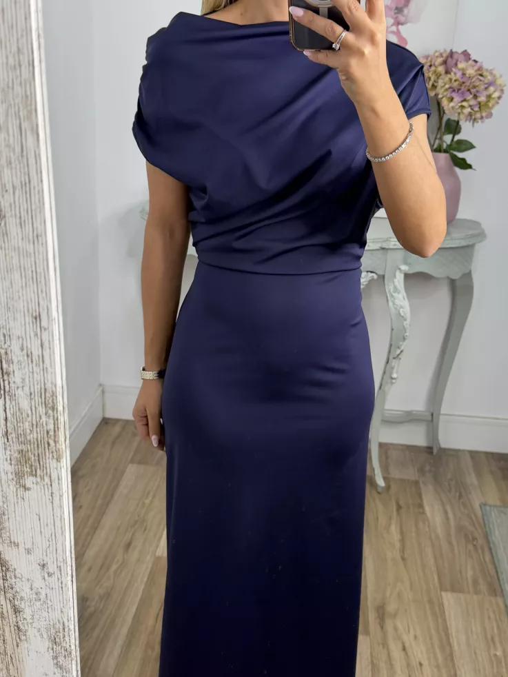 Vestido Prisma azul marino
