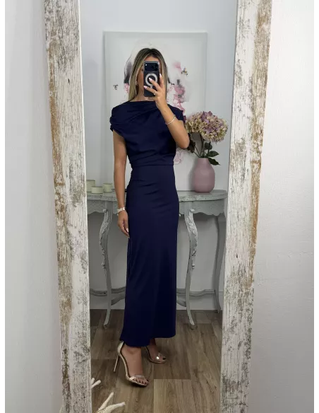 Vestido Prisma azul marino