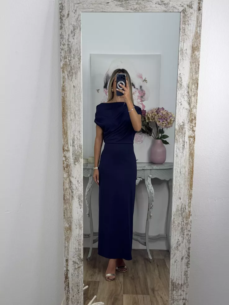 Vestido Prisma azul marino