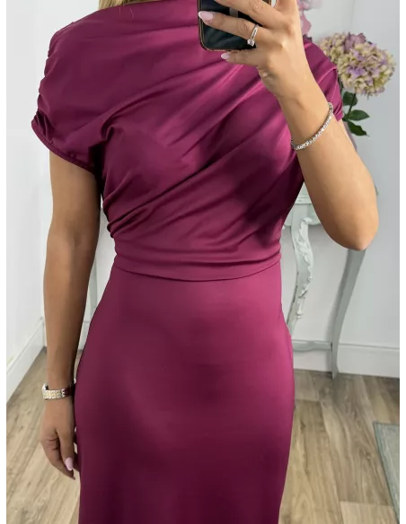 Vestido Prisma buganvilla