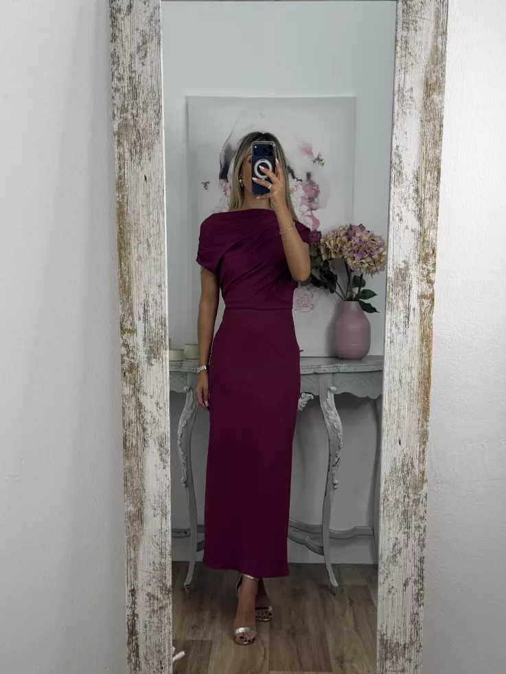 Vestido Prisma buganvilla
