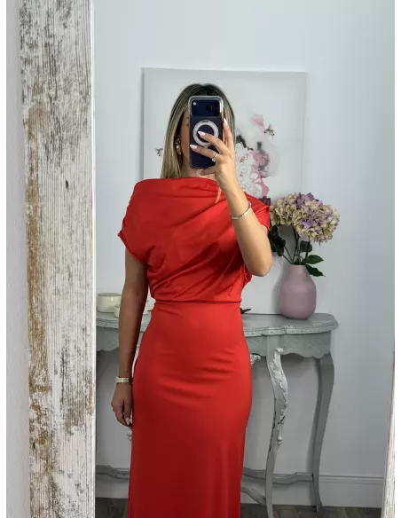 Vestido Prisma rojo