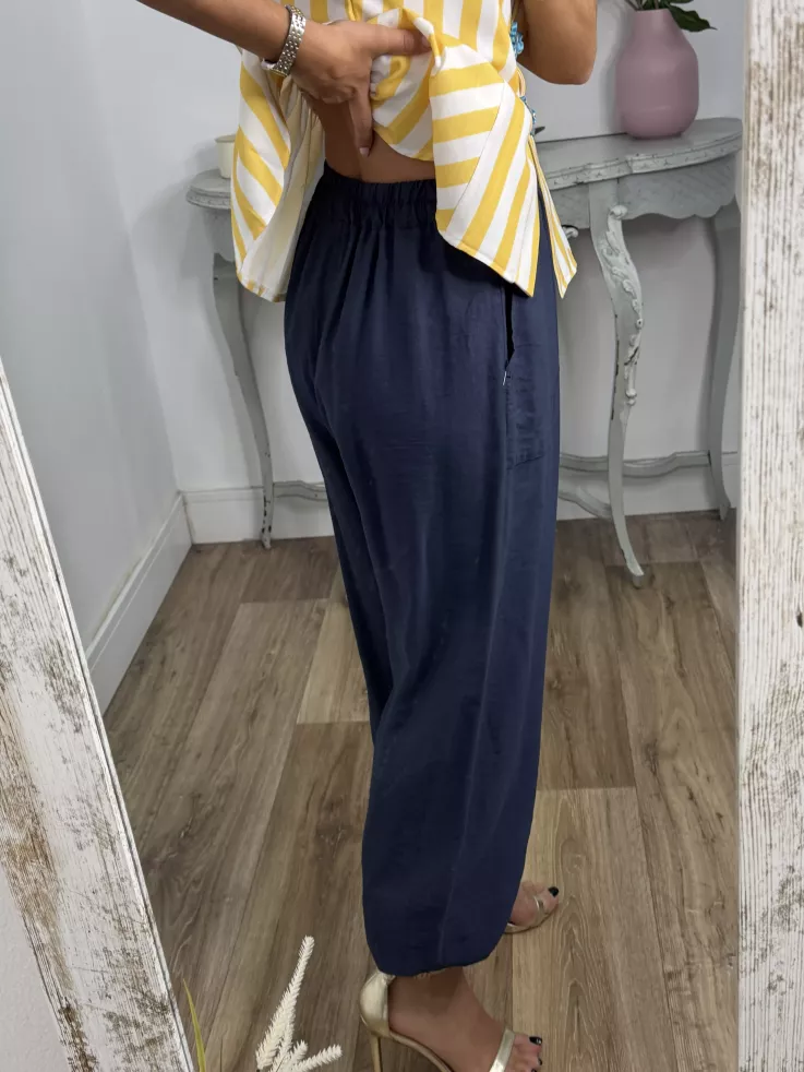 Pantalón Helena azul marino