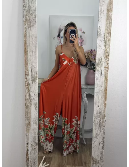 Mono Serena naranja licra fria