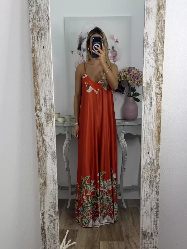 Mono Serena naranja licra fria