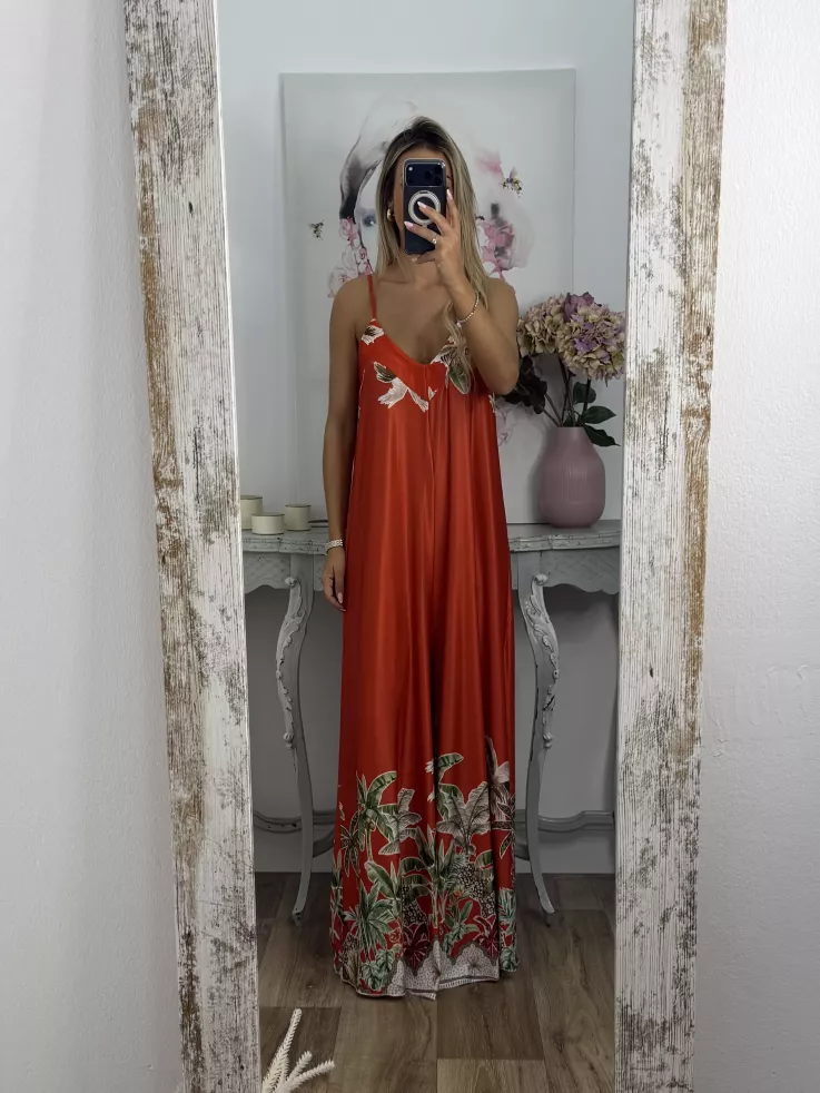 Mono Serena naranja licra fria