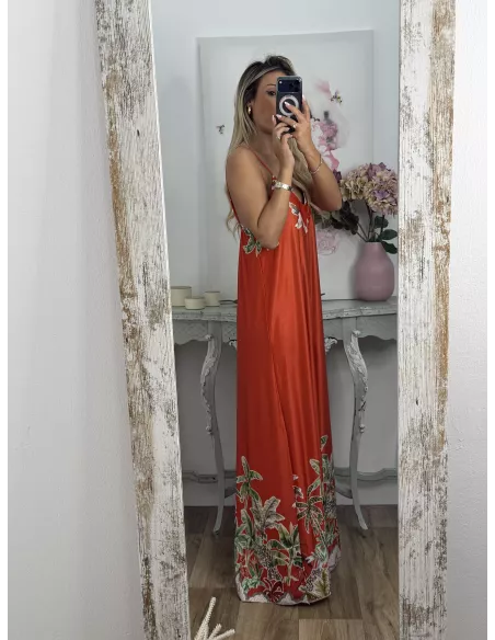Mono Serena naranja licra fria