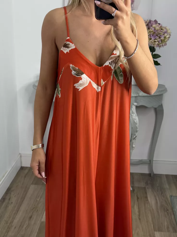 Mono Serena naranja licra fria