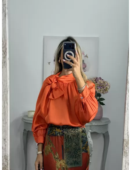 Camisa Trama coral