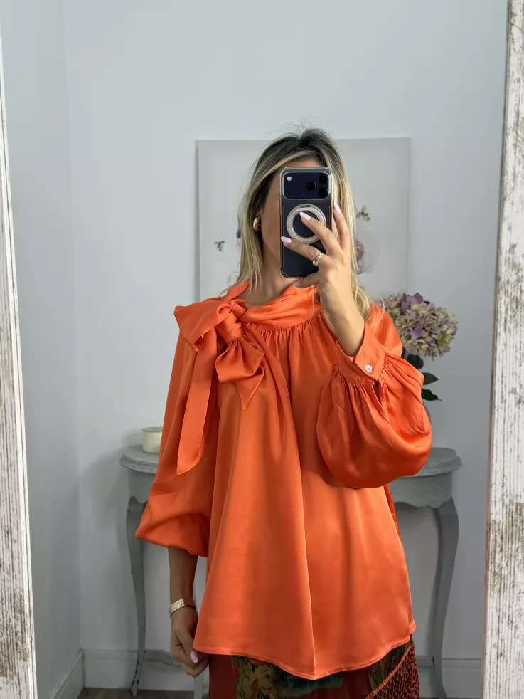 Camisa Trama coral