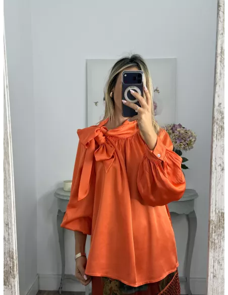 Camisa Trama coral