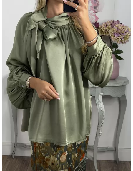 Camisa Trama verde