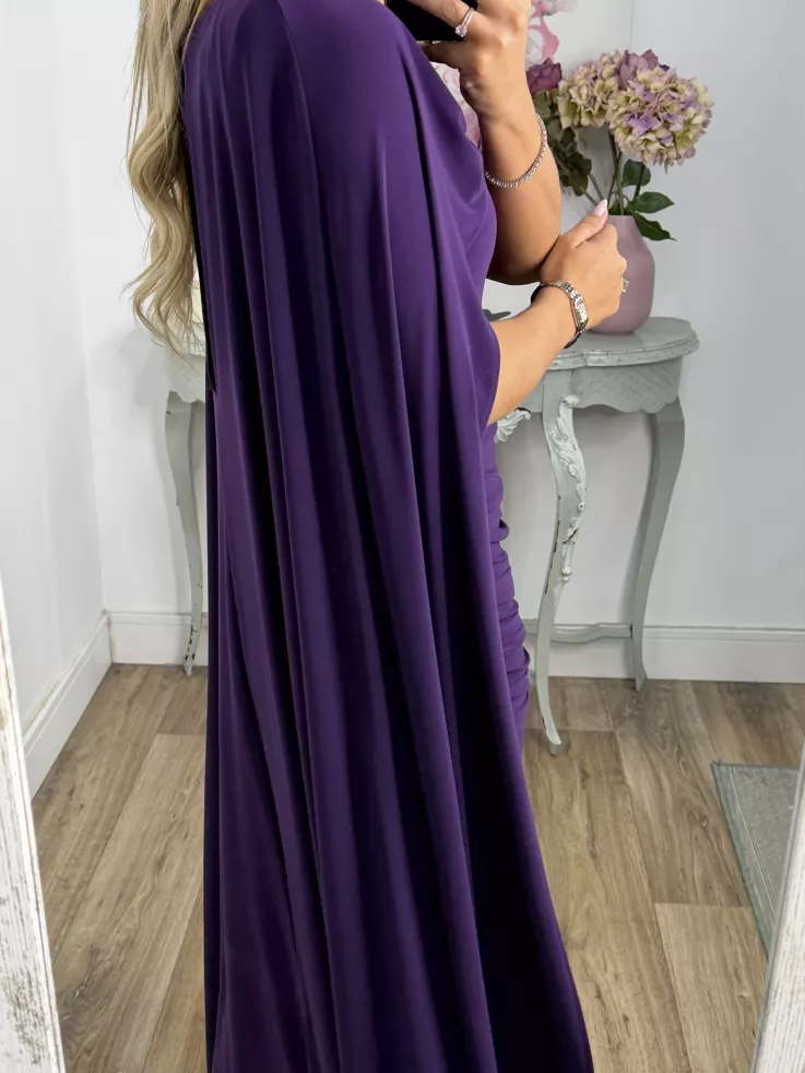 Vestido Capa morado
