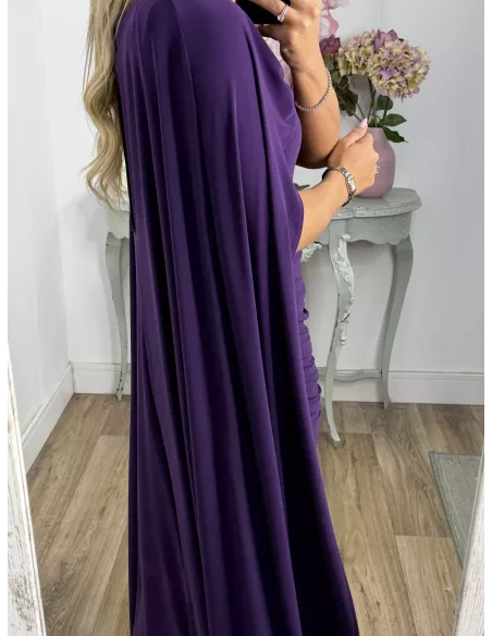 Vestido Capa morado