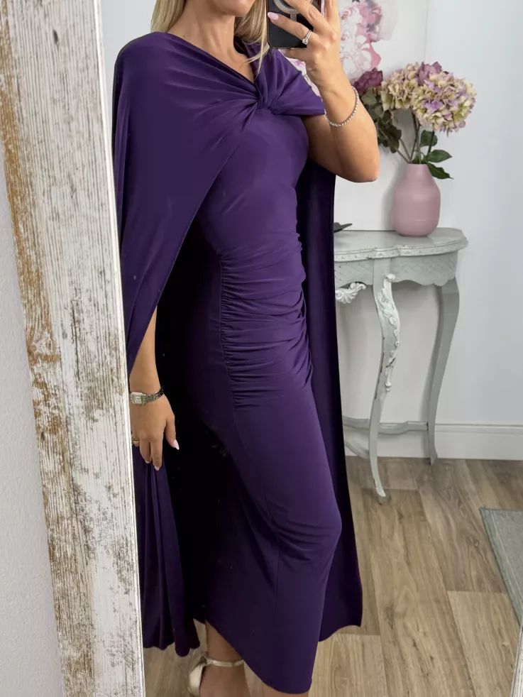 Vestido Capa morado
