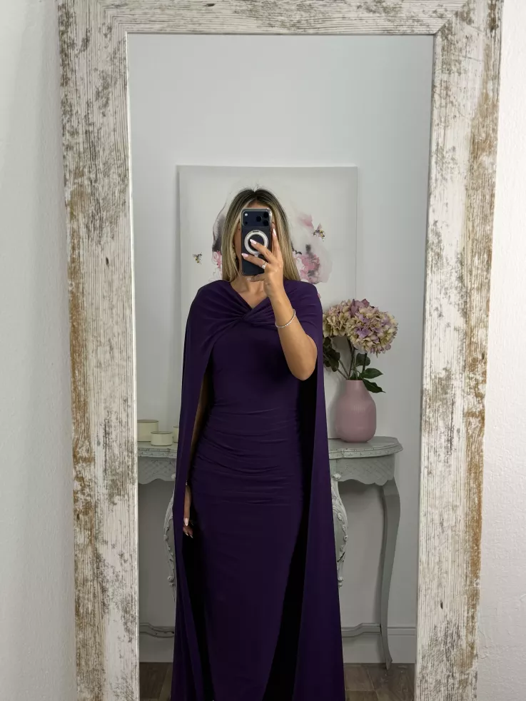 Vestido Capa morado