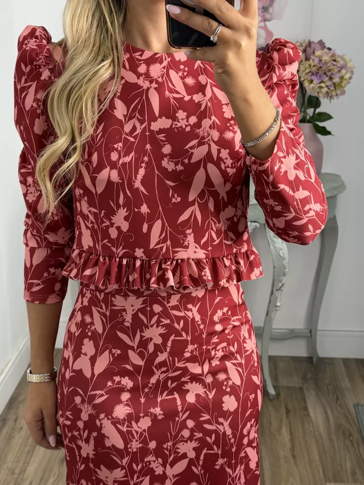 Conjunto Kesar estampado