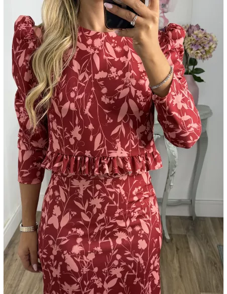 Conjunto Kesar estampado