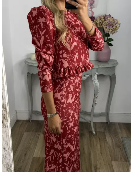 Conjunto Kesar estampado