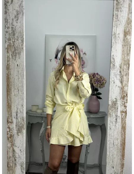 Vestido Aldara amarillo