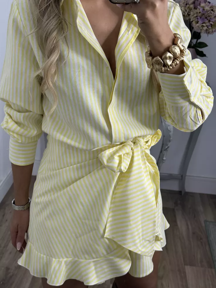 Vestido Aldara amarillo