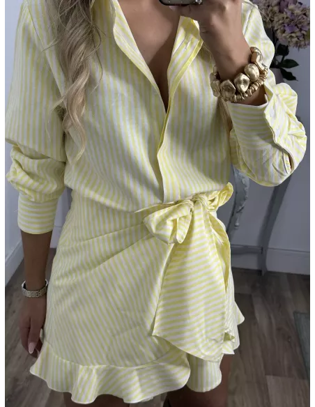 Vestido Aldara amarillo