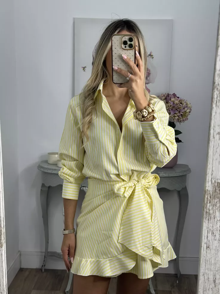Vestido Aldara amarillo