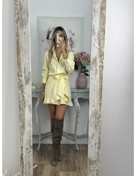 Vestido Aldara amarillo
