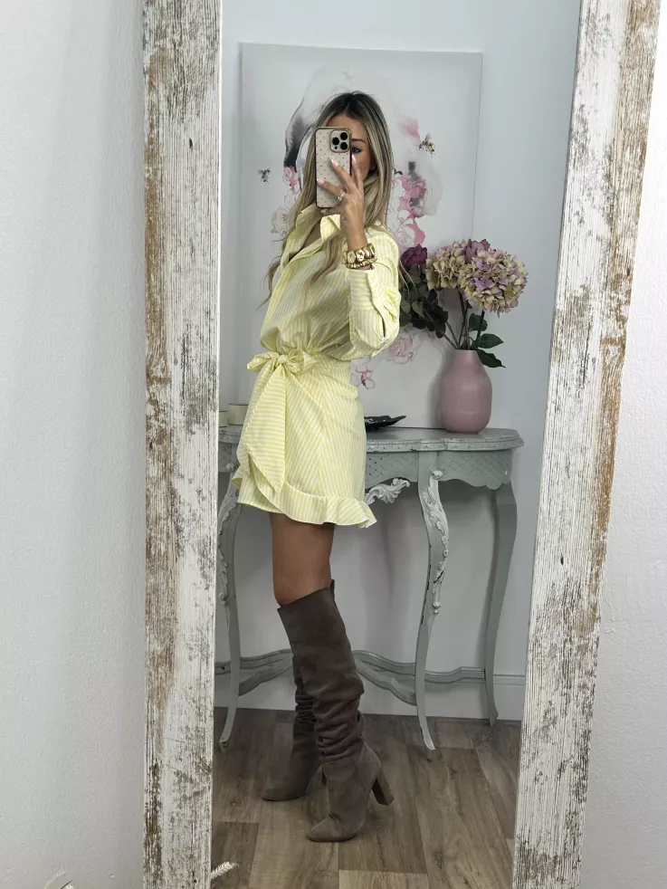 Vestido Aldara amarillo