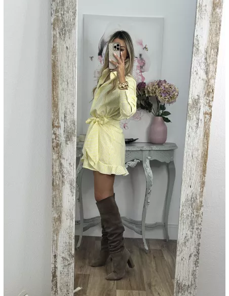 Vestido Aldara amarillo