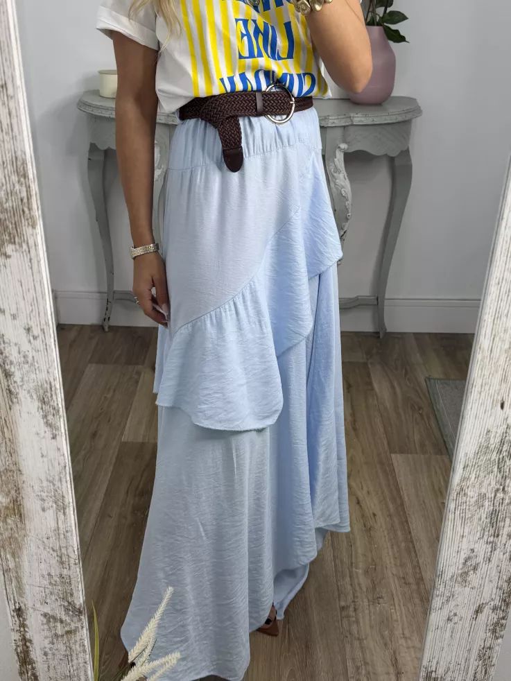 Falda Marea azul