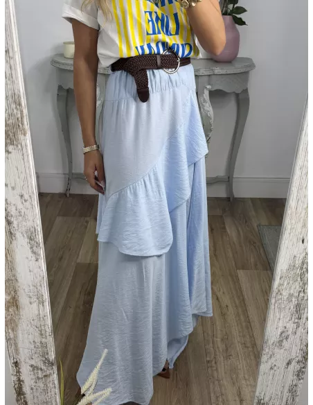 Falda Marea azul