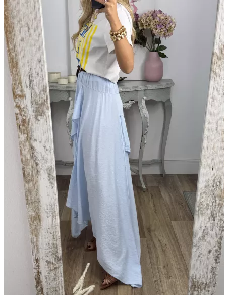 Falda Marea azul