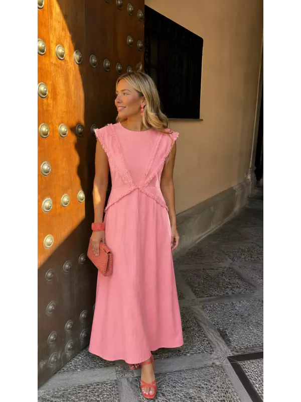 Vestido  Sienna coral