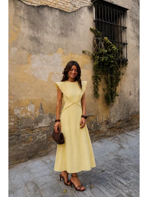 Vestido  Sienna amarillo