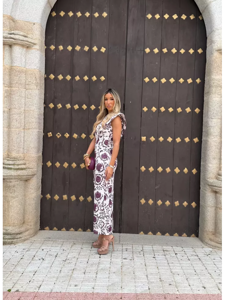 Vestido Alcalá morado