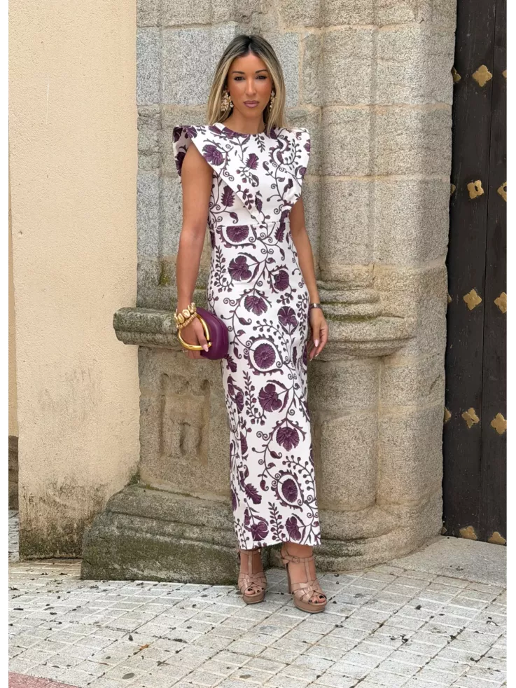 Vestido Alcalá morado