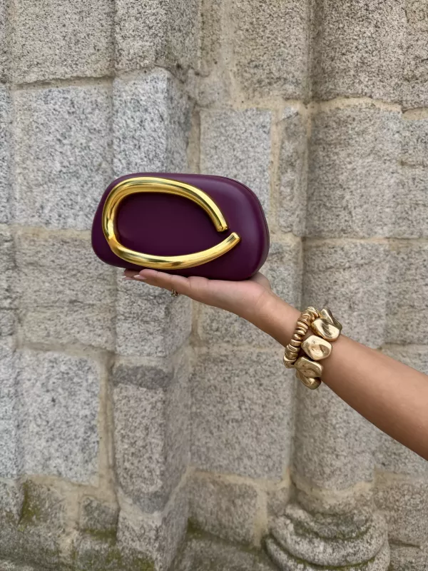 Bolso Layia berenjena