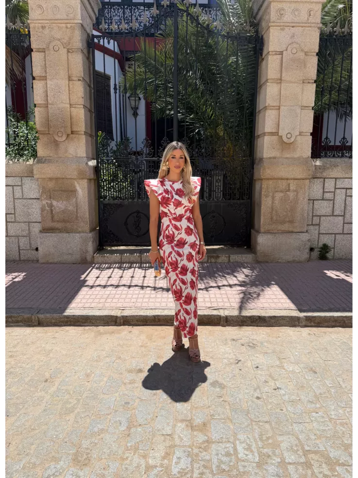 Vestido Alcalá teja