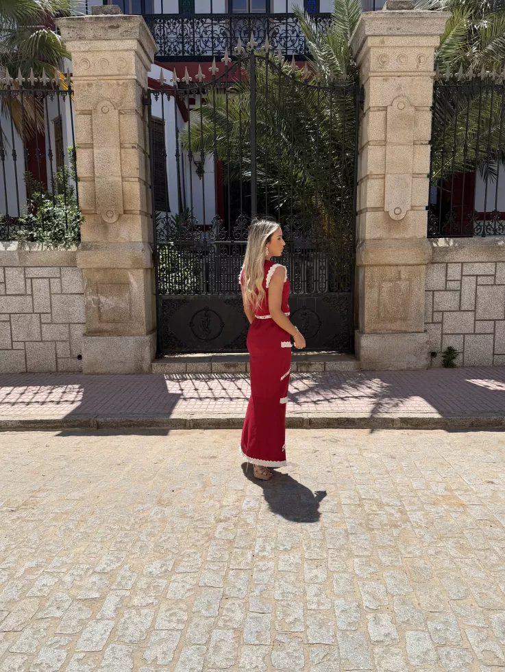 Conjunto Brisa rojo
