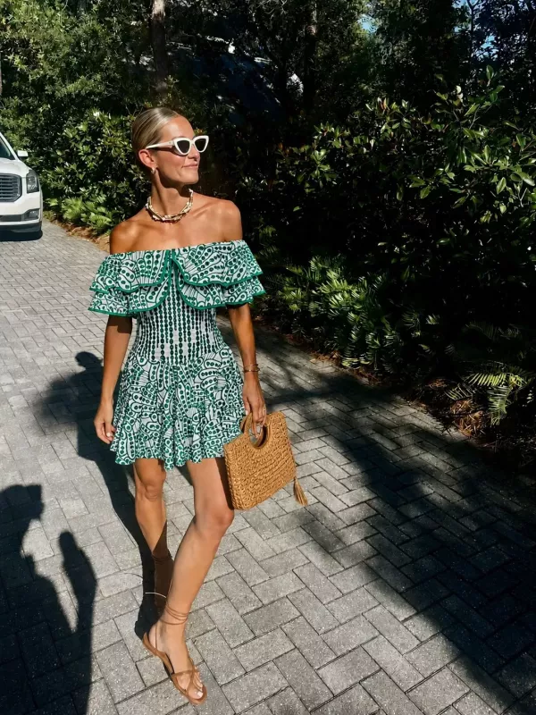 Vestido Tavira verde