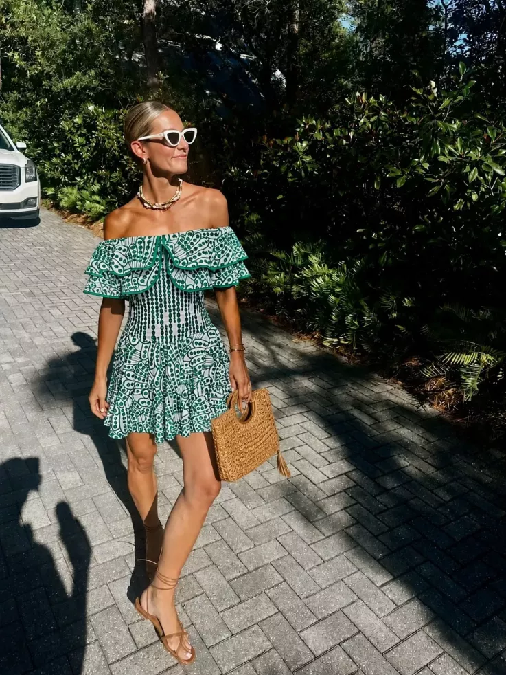 Vestido Tavira verde