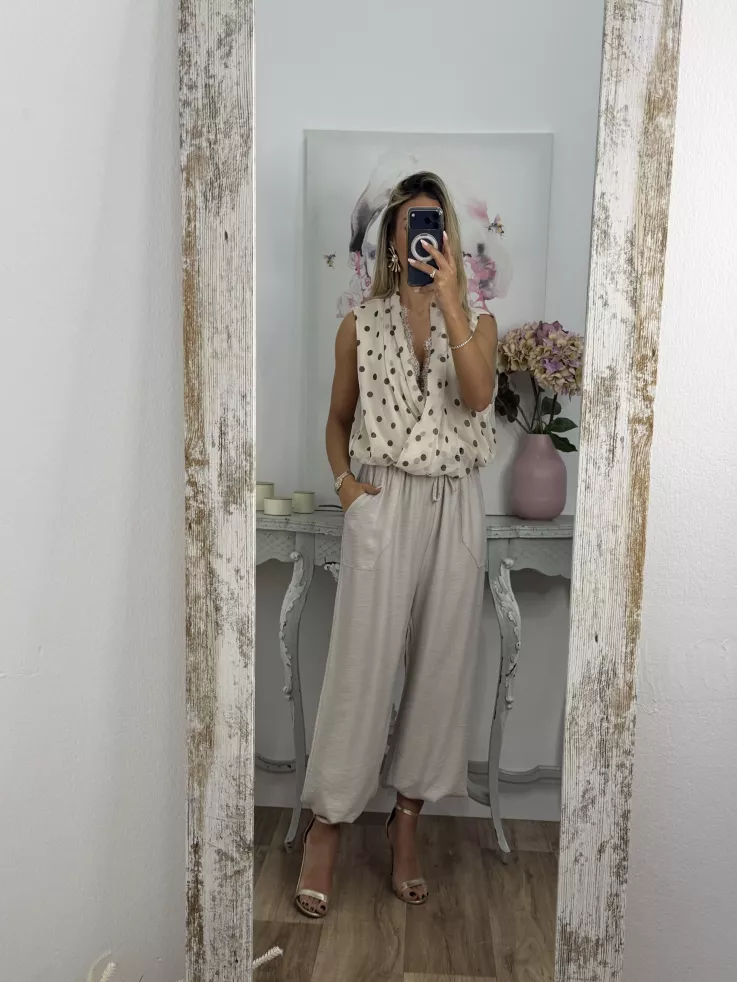 Pantalón Helena beige