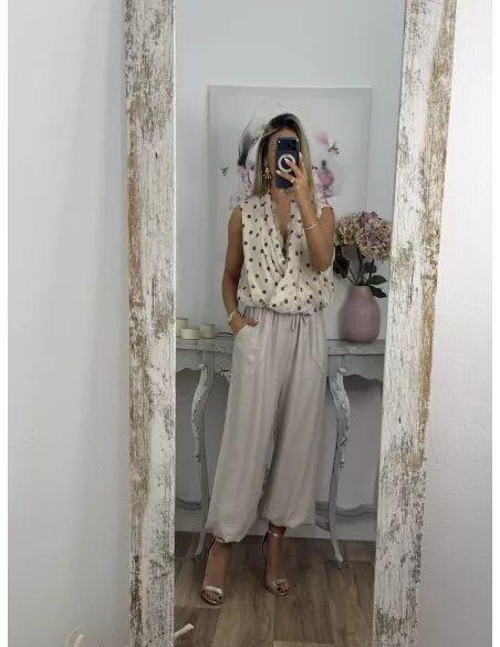 Pantalón Helena beige