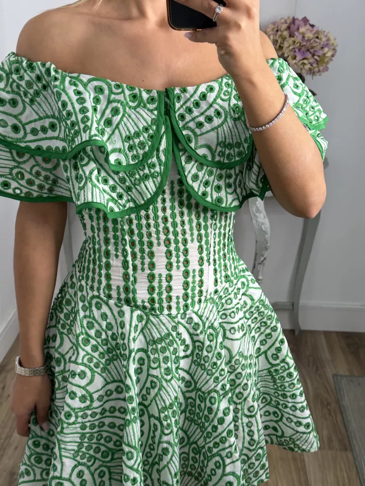 Vestido Tavira verde