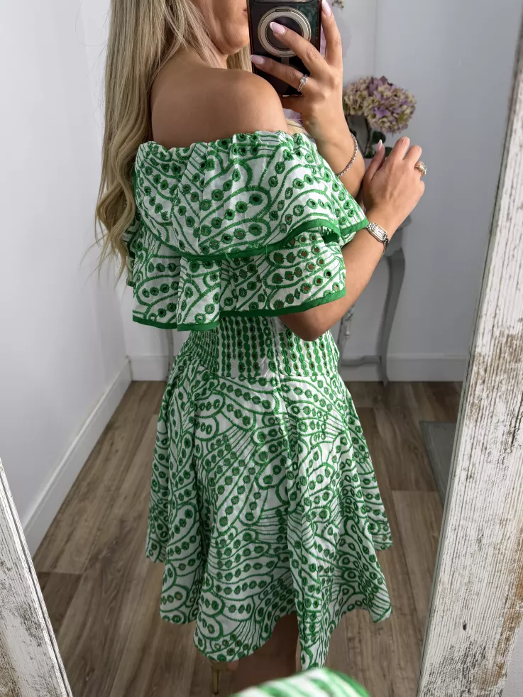 Vestido Tavira verde