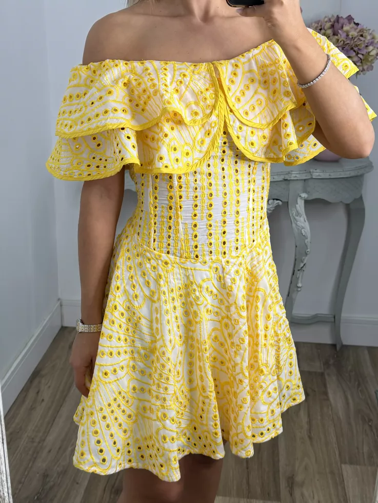 Vestido Tavira amarillo